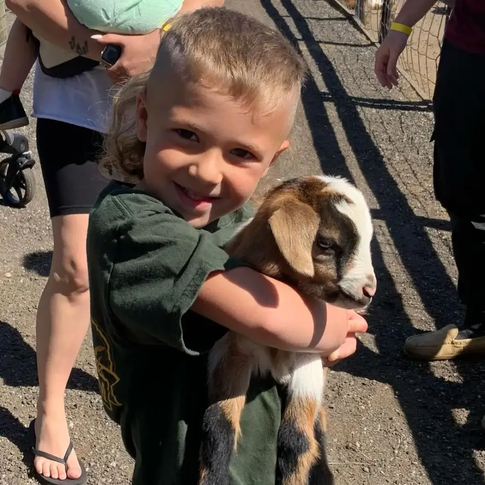 Come see all the new kids at Fink's Country Farm